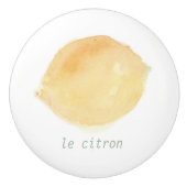 le citron keramikknauf (Vorderseite)