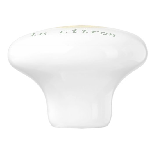 le citron keramikknauf (Seitenansicht)