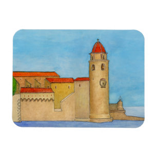 Le Clocher de Collioure Magnet