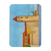 Le Clocher de Collioure Magnet (Vertikal)