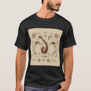 Le Coffee (Flüssigkeit der Kreativität) T-Shirt