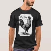 Le Coq Rooster T-Shirt (Vorderseite)