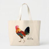 Le Coq Tote Bag Jumbo Stoffbeutel (Vorne)