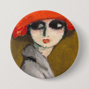 Le Coquelicot (Corn Poppy) von Kees Van Dongen Button