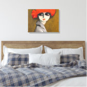 Le Coquelicot (Maismohn) von Kees Van Dongen Leinwanddruck (Insitu (Schlafzimmer))