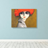 Le Coquelicot (Maismohn) von Kees Van Dongen Leinwanddruck (Insitu (Holzboden))