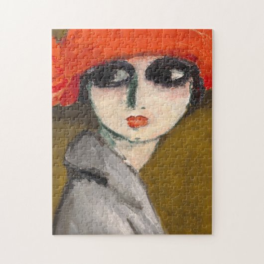 Le Coquelicot (Maismohn) von Kees Van Dongen Puzzle (Vertikal)