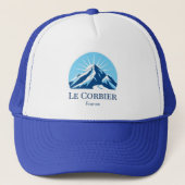 Le Corbier Frankreich Skigebiet Outfit Mütze (Vorderseite)
