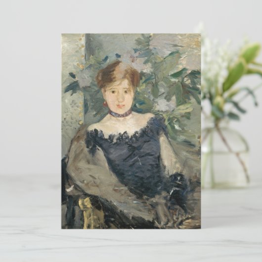 Le Corsage Noir | Berthe Morisot (Stehend Vorderseite)