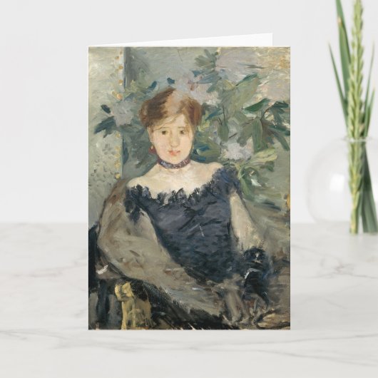 Le Corsage Noir | Berthe Morisot Karte (Vorderseite)