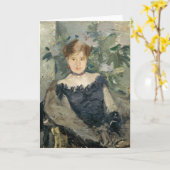 Le Corsage Noir | Berthe Morisot Karte (Gelbe Blume)