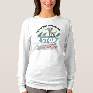 "Le Cri des Agneaux le Harcèlement scolaire" T-Shirt