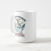 Le Cri des Agneaux: Stopp harcèlement scolaire Kaffeetasse (Vorderseite Links)
