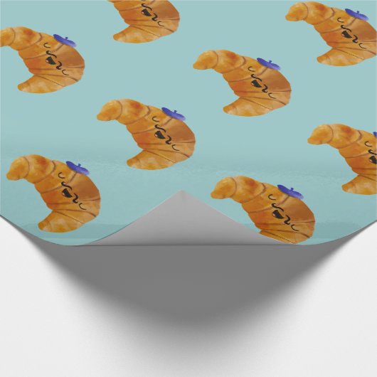 Le Croissant Geschenkpapier (Ecke)