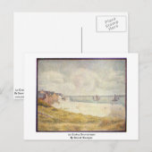 Le Crotoy Downstream by Seurat Georges Postkarte (Vorne/Hinten)