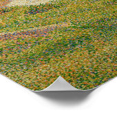 Le Crotoy looking Upstream, 1889 Poster (Ecke)