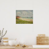 Le Crotoy looking Upstream, 1889 Poster (Küche)