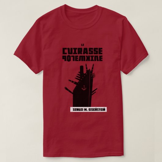 LE CUIRASSE POTEMKINE T-Shirt (Design vorne)