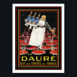 Le Daure 1924 Art-Deco-Poster von Lotti Poster<br><div class="desc">Farbiges Art Deco Werbeplakat für Le Daure ca. 1924 12 x 16</div>
