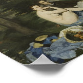 Le Déjeuner sur l'Herbe by Manet - Poster (Ecke)