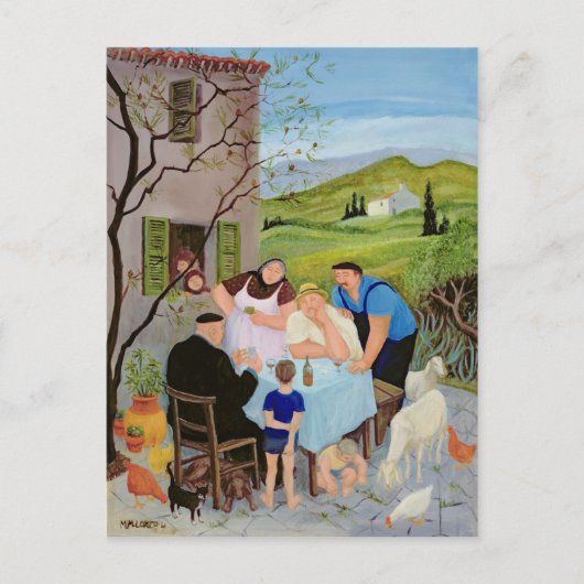 Le Dimanche Postkarte (Vorderseite)