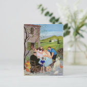 Le Dimanche Postkarte (Stehend Vorderseite)