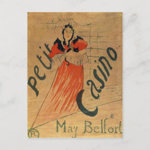 Le divan Japonais von Toulouse-Lautrec Postkarte