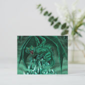 Le dragon mena � ant - postkarte (Stehend Vorderseite)