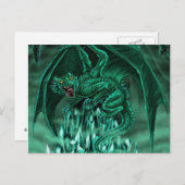 Le dragon mena � ant - postkarte (Vorne/Hinten)