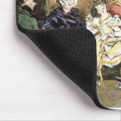 Le Faubourg Heilig-Germain, graviert durch Delpech Mousepad (Ecke)