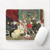 Le Faubourg Heilig-Germain, graviert durch Delpech Mousepad (Mit Mouse)
