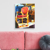 Le Fauteuil - 11x14 überzogene Canvas / Stuhl Leinwanddruck (Insitu (Wohnzimmer))