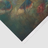 Le Femme Butterfly Beauty Fleur Decoupage Seidenpapier (Ausschnitt)