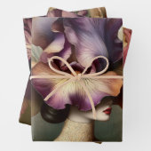 Le Femme Iris Decoupage Flat Wrapping Geschenkpapi Geschenkpapier Set (Beispiel)