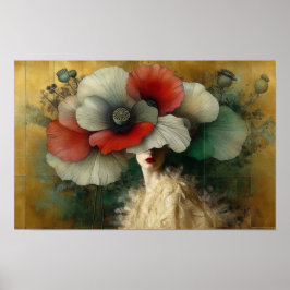 Le Femme Poppy Wall Art Poster Print