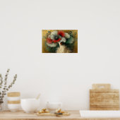 Le Femme Poppy Wall Art Poster Print (Küche)