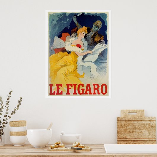 Le Figaro Poster (Küche)