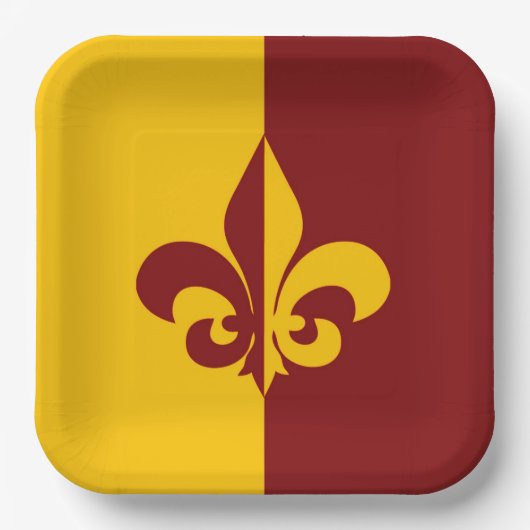 Le Fleur Pappteller (Vorderseite)