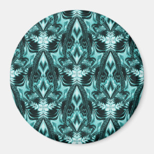 Le Fleurs en Turquoise... Magnet