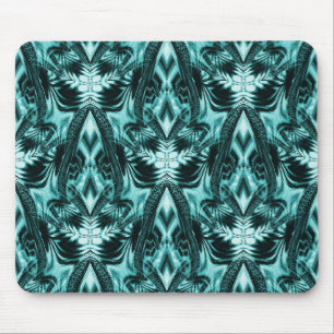 Le Fleurs en Turquoise.... Mousepad