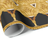 Le Franztkeer Elegant Chic Geschenkpapier (Rolleneckpunkt)