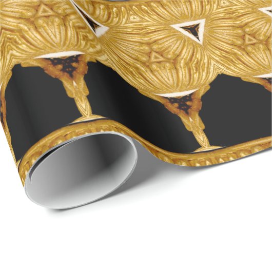 Le Franztkeer Elegant Chic Geschenkpapier (Rolleneckpunkt)