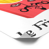 Le French Fries aus Frankreich Poster (Ecke)