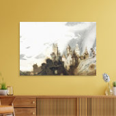 Le Gai Chateau Leinwanddruck (Insitu (Wohnzimmer))