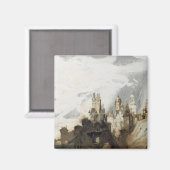 Le Gai Chateau Magnet (Vorderseite/Rückseite)