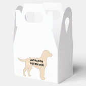 LE Gelbe Silhouette Geschenkschachtel (Geöffnet)