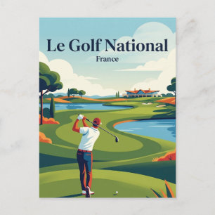 Le Golf National Frankreich Postkarte