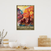 LE GORGES DU TARN POSTER (Küche)