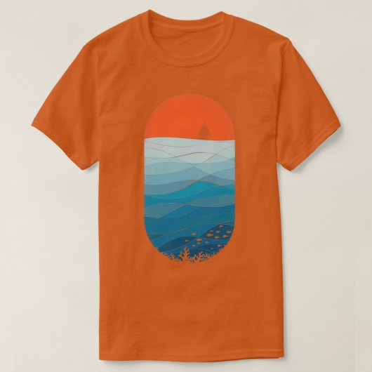 Le grand bleu Das große Blau T-Shirt (Design vorne)