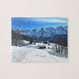 Le Grand Bornand, Französische Alpen Puzzle
